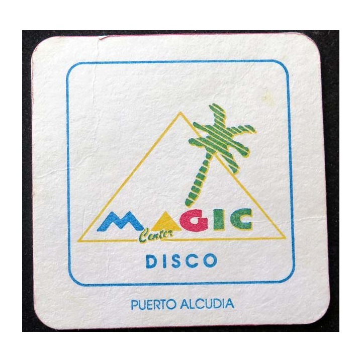 Dessous de verre à bière Magic center disco Puerto Alcudia