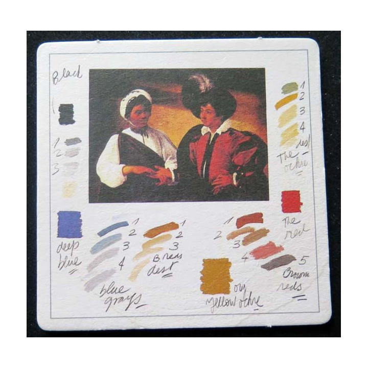 SOUS DE VERRE A BIÈRE sous bock art 1664 Osvaldo Romberg année 1994