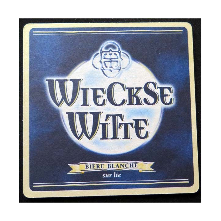 SOUS DE VERRE A BIÈRE  Wieckse Witte de largeur 10 cm