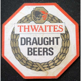 SOUS DE VERRE A BIÈRE Thwaites Draught Beers de largeur 10 cm