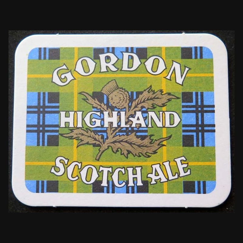 SOUS DE VERRE A BIÈRE Gordon Highland Scotch Ale de largeur 9,9 cm