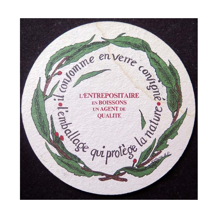 DESSOUS DE VERRE A BIÈRE Bicentenaire de la Révolution française