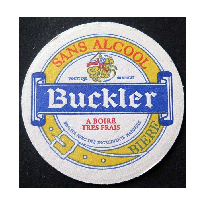 DESSOUS DE VERRE A BIÈRE Buckler de diamètre 10,7 cm 