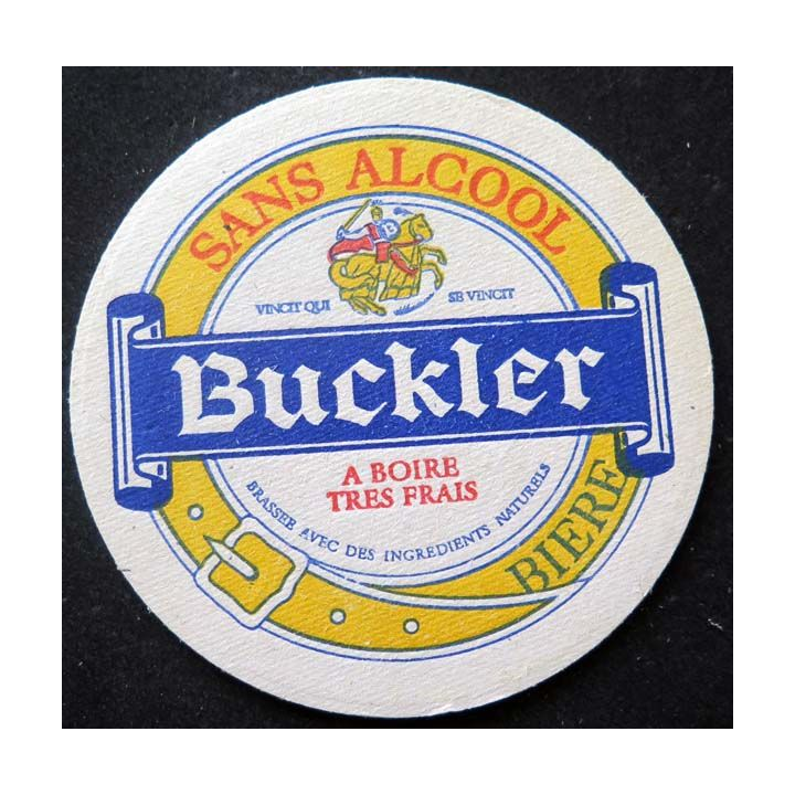 DESSOUS DE VERRE A BIÈRE Buckler de diamètre 10,7 cm 