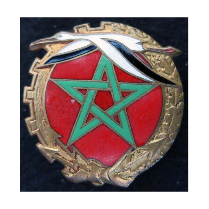 Base école 724 de Fez Courtois en émail