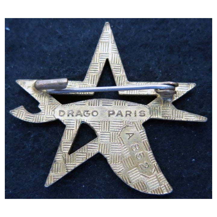 base école 705 de Tours Drago Paris A. 852 en émail