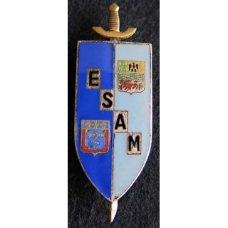 Ecole supérieure et d’application du Matériel Drago G. 1805 émail 