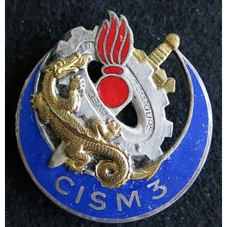 centre d'instruction du service du Matériel N° 3 Drago G. 1575 émail 