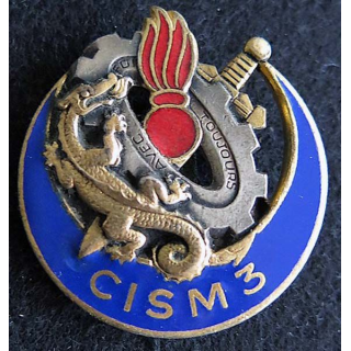 centre d'instruction du service du Matériel N° 3 Drago G. 1575 émail 