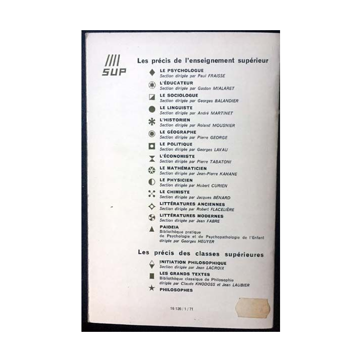 1. Épicure et les épicuriens de Jean Brun aux éditions Presses universitaire de France