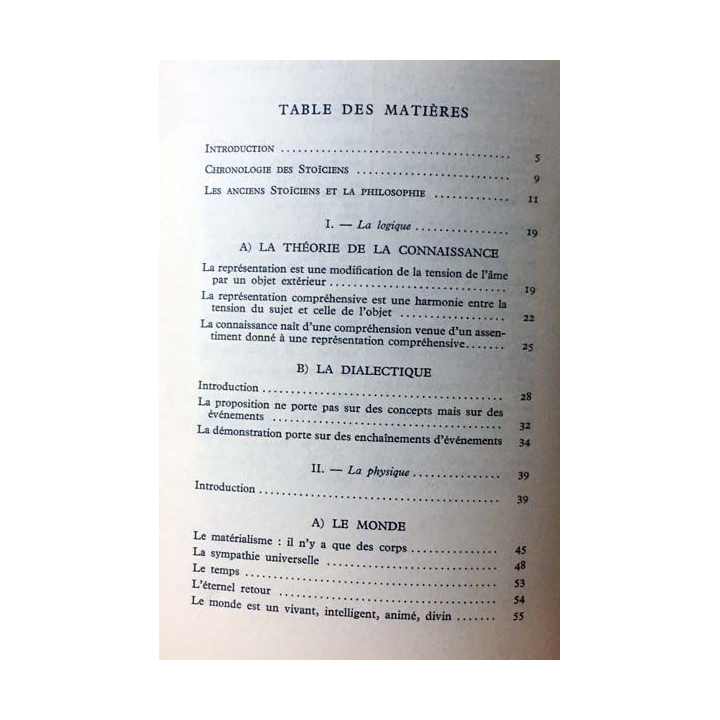 1. Les stoïciens de Jean Brun aux éditions Presses universitaire de France