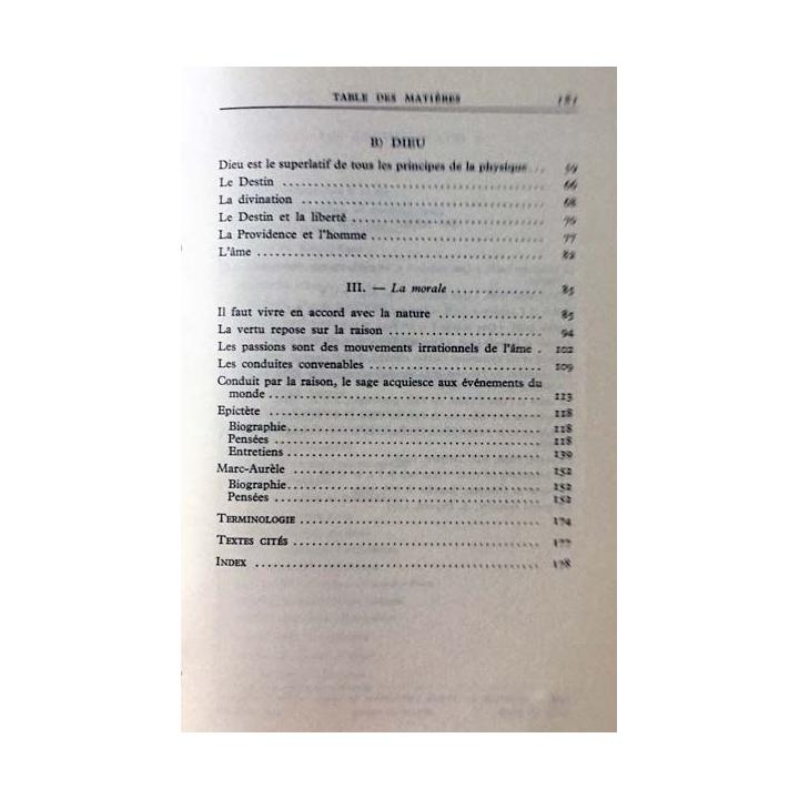 1. Les stoïciens de Jean Brun aux éditions Presses universitaire de France
