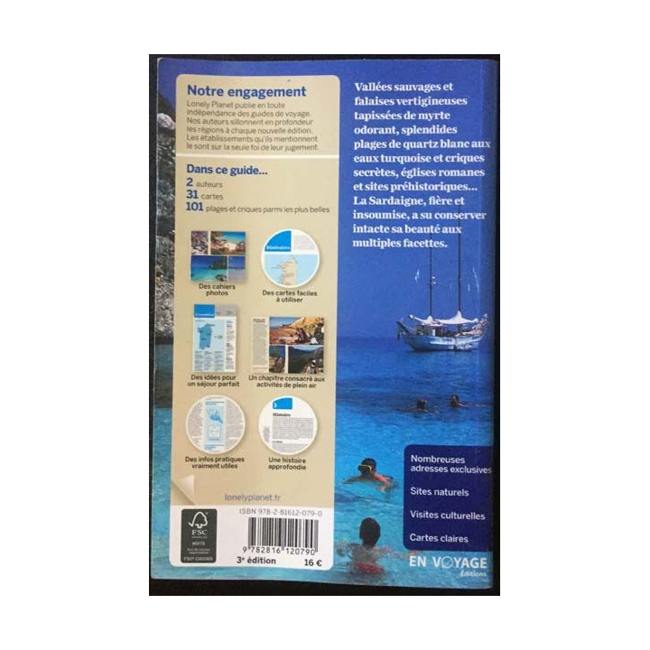 1. Sardaigne - Guide Lonely Planet