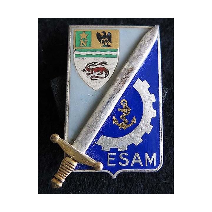EOA ESAM Drago Paris G. 1794 dos guilloché argenté 