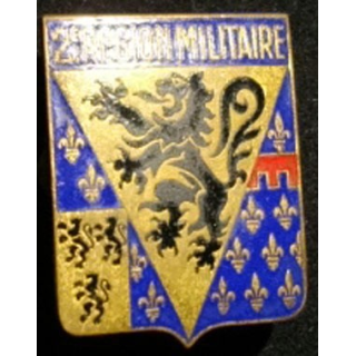 2° RM : 2° région militaire Drago G. 2045 boléro oblong