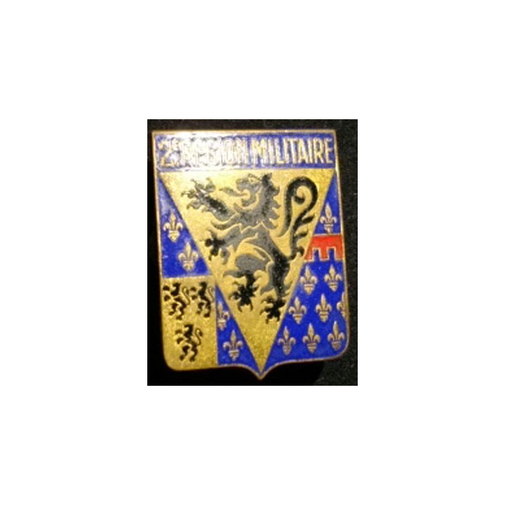 2° RM : 2° région militaire Drago G. 2045 boléro oblong