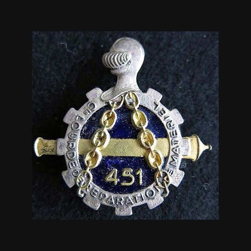 Insigne Militaire Drago – Groupe D'entretien Réparation Matériel Paris – A916, Occasion