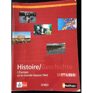 1. Histoire L'Europe et le monde depuis 1945 Term L/ES/S aux éditions Nathan