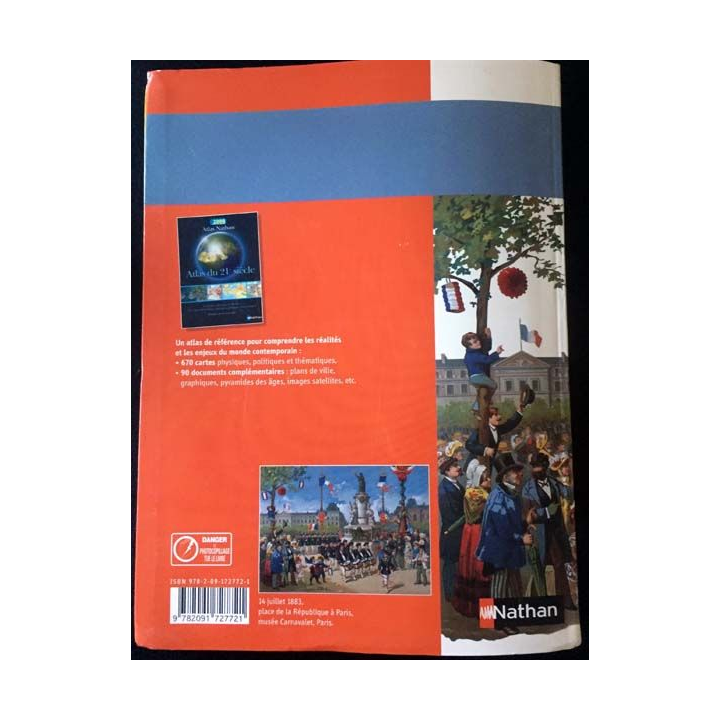 1. Histoire 1re L-ES-S éditions 2007 aux éditions Nathan