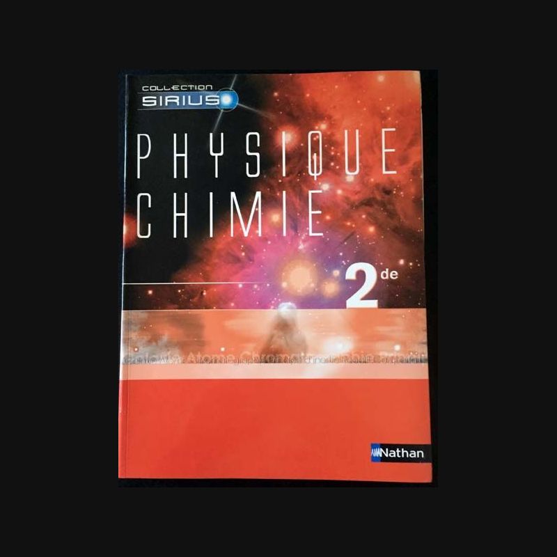 Nathan Physique Chimie Seconde 2019 Corrigé