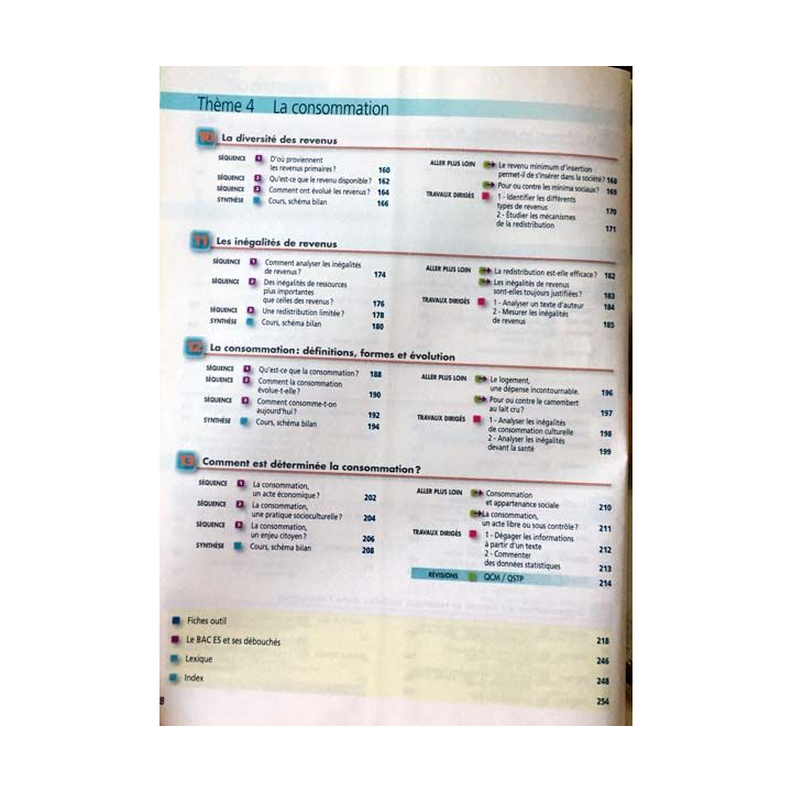 1. Sciences économiques et sociales - SES 2e aux éditions Magnard