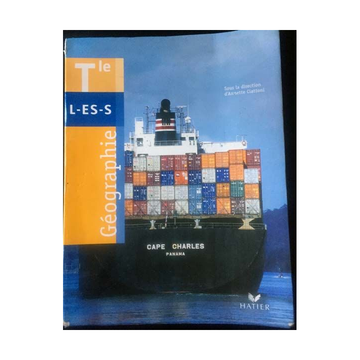 1. Géographie Tle L-ES-S aux éditions Hatier