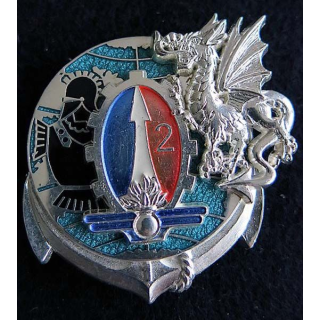 1° compagnie du 2° régiment du matériel translucide argenté Boussemart 2004