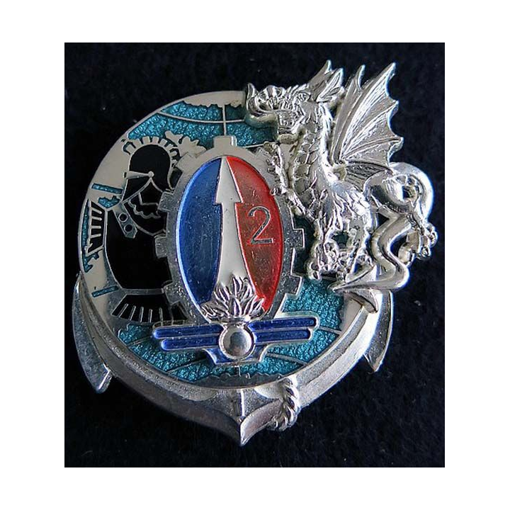 1° compagnie du 2° régiment du matériel translucide argenté Boussemart 2004