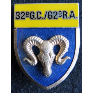 32° groupement de camp du 62° RA Boussemart G 4427 translucide bleu foncé 