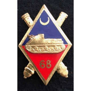 68° régiment d'artillerie Drago Paris dos guilloché doré