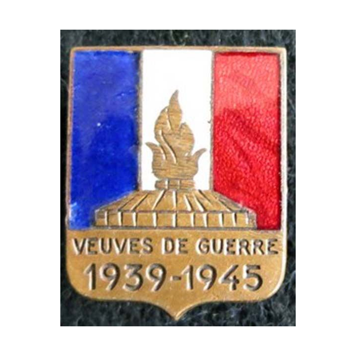  veuves de guerre 1939-1945 en émail 