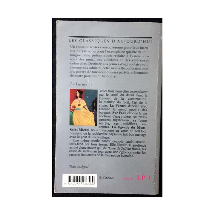 1. La Parure de Guy de Maupassant aux éditions Le livre de poche