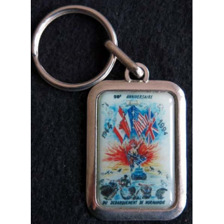 porte clefs du 50° anniversaire du débarquement de Normandie 