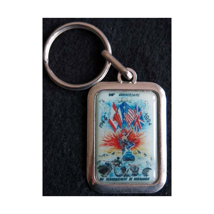 porte clefs du 50° anniversaire du débarquement de Normandie 