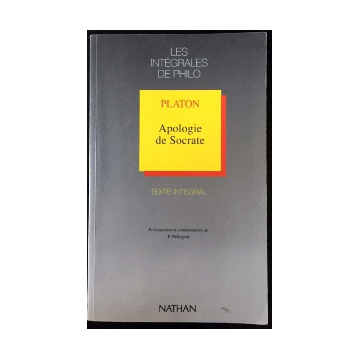 1. Apologie de Socrate de Platon aux éditions Nathan