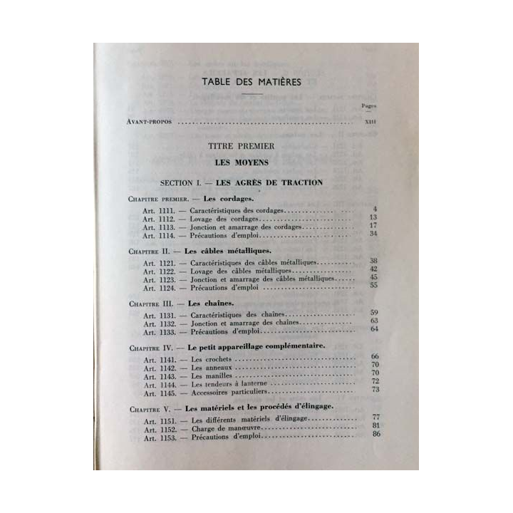 1. Manuel de manoeuvres de force du génie - Ministère des armées Édition 1979