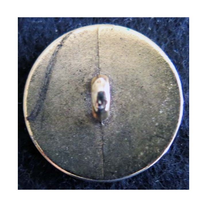 bouton doré  de 23 mm avec un aigle bicéphale 