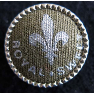Bouton Royal Sweet de 22 mm couleur khakis Expedit Paris