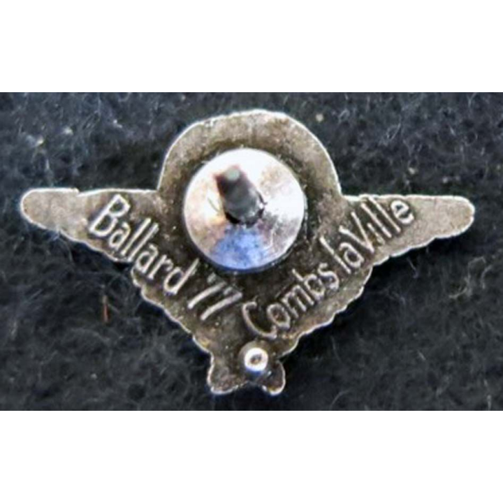 pin's brevet de parachutiste militaire en réduction 18x10 mm Ballard  