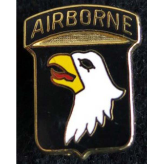 101° airborne réduction 25x20 mm de fabrication Mémorial