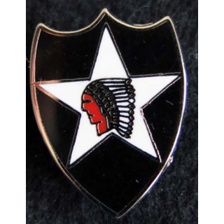 pin's  2°division d'infanterie US réduction 29x22 mm Mémorial