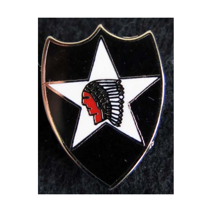 pin's  2°division d'infanterie US réduction 29x22 mm Mémorial