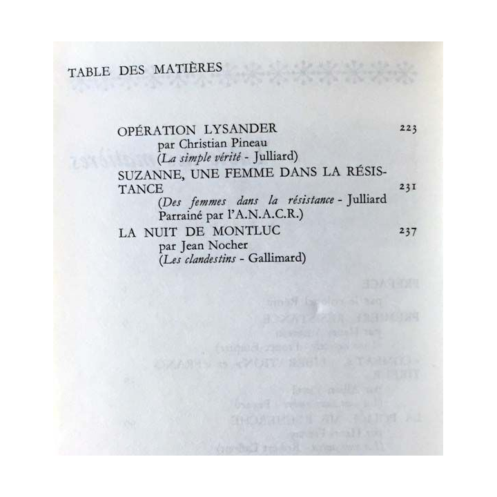 1. La Résistance dans le lyonnais Tome 1 récits présentés par le colonel Rémy aux éditions Famot