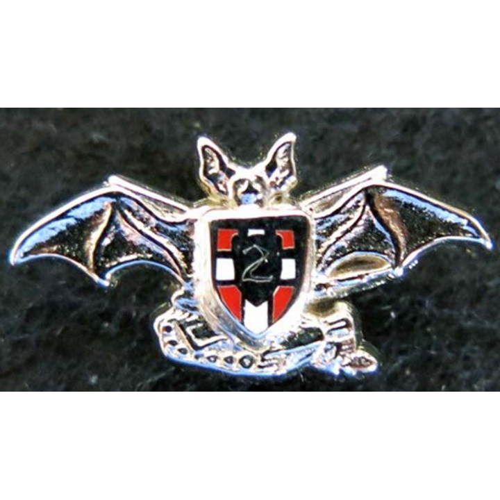 pin's métallique en réduction de la 2° CECAC du 1° régiment d'infanterie Ballard