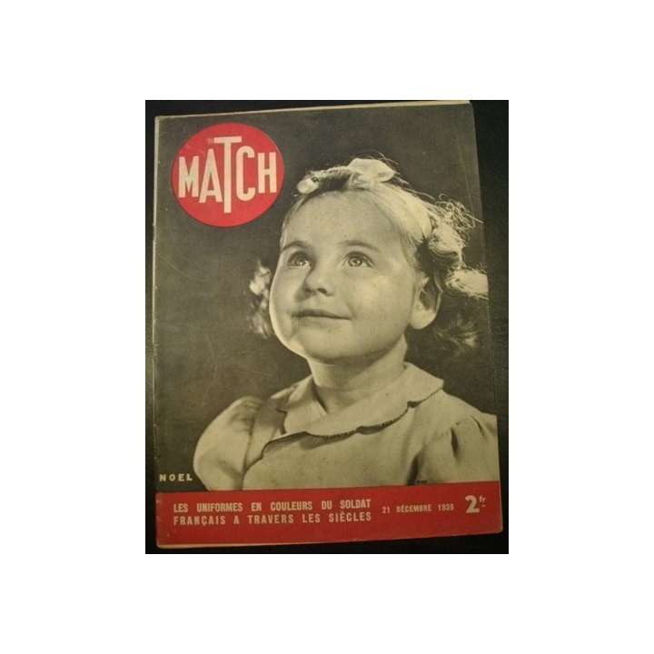 MATCH DU 21 DECEMBRE 1939