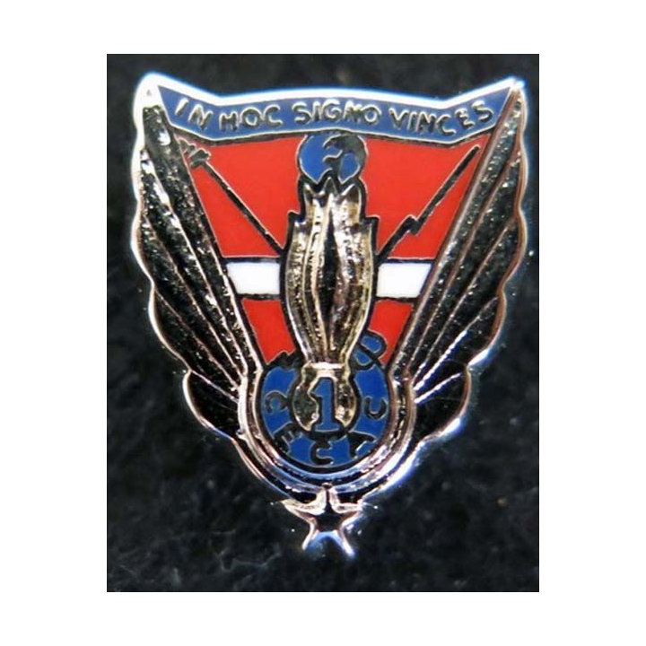pin's métallique en réduction de la 1° CECAC du 1° RI Ballard