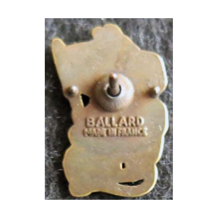 pin's métallique en réduction de la  3° CECAC du 1° RI Ballard