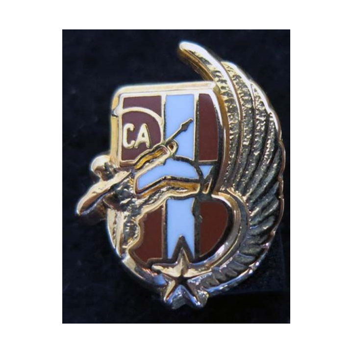pin's métallique de la compagnie d'appui du 1° régiment d'infanterie Ballard