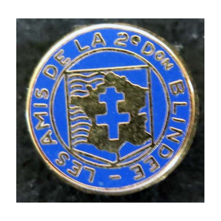 PIN'S MLITAIRE : pin's de l'amicale les amis de la 2° divsion blindée 