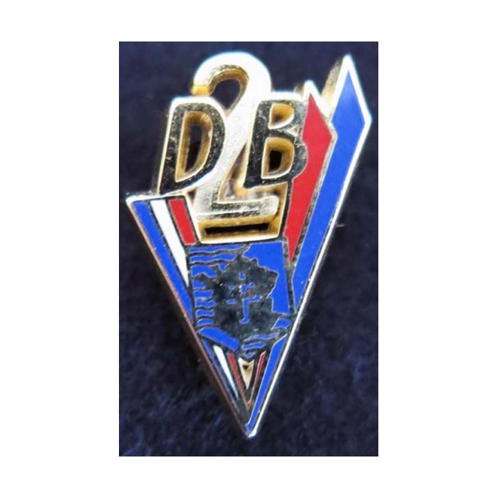  pin's stylisé de la 2° division blindée Ballard 31X20 mm
